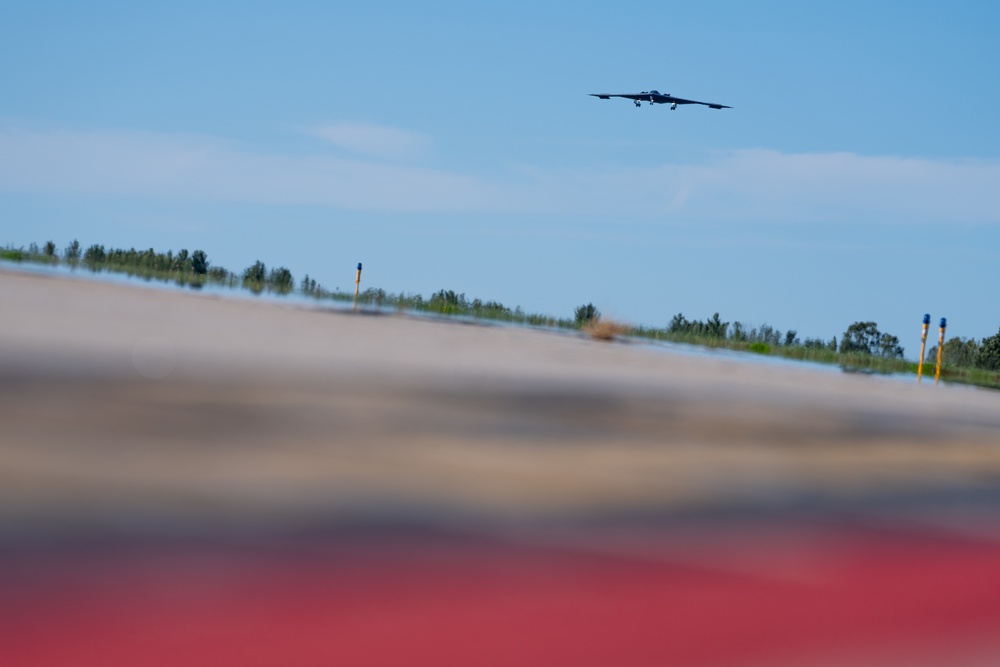 B-2 Spirit makes historic appearance at Pease ANGB
