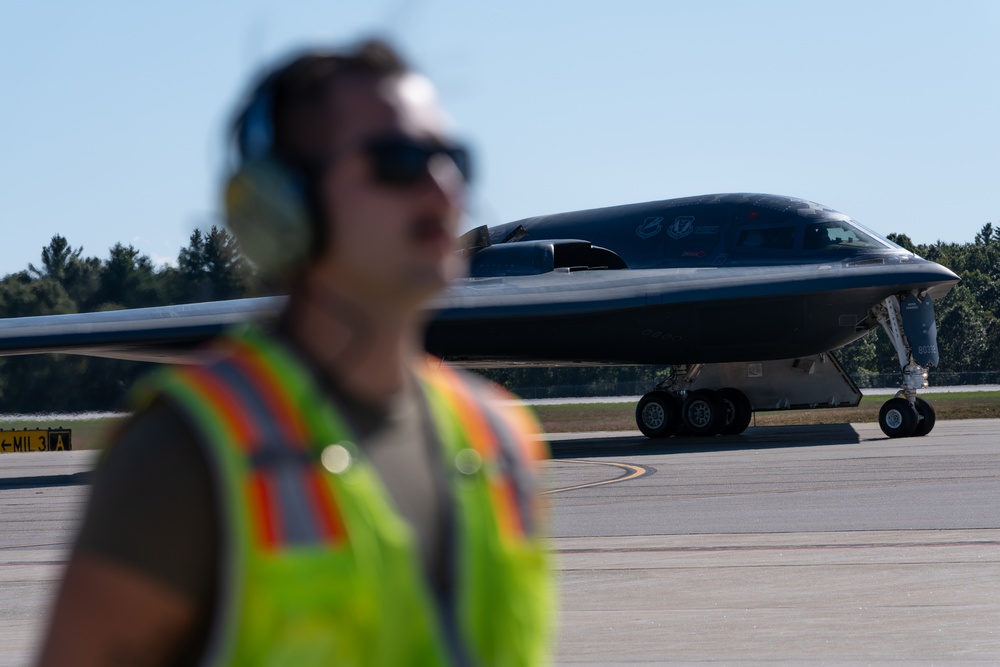 B-2 Spirit makes historic appearance at Pease ANGB