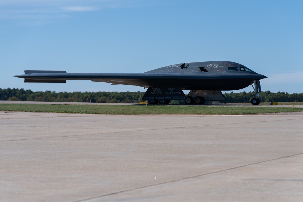 B-2 Spirit makes historic appearance at Pease ANGB