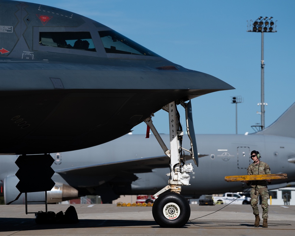 B-2 Spirit makes historic appearance at Pease ANGB