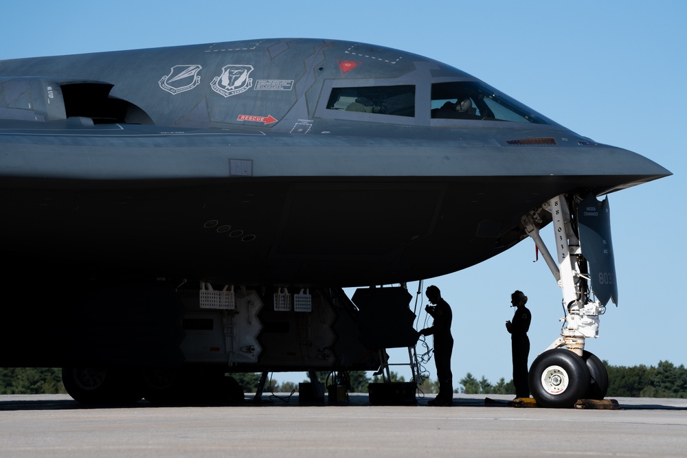 B-2 Spirit makes historic appearance at Pease ANGB