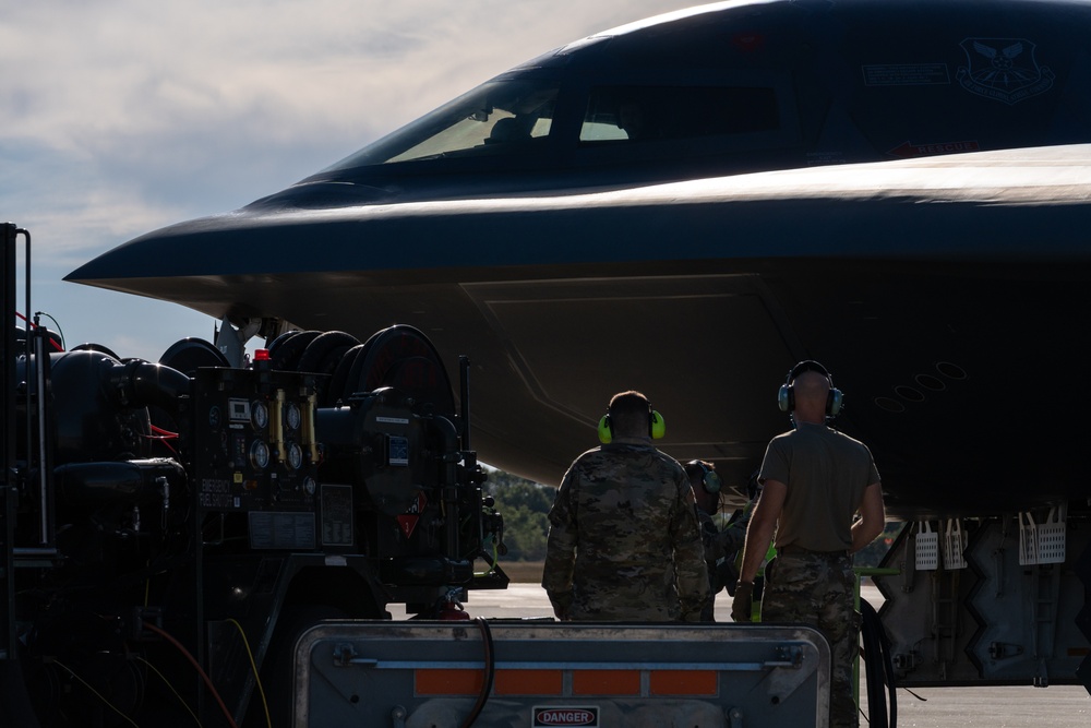 B-2 Spirit makes historic appearance at Pease ANGB