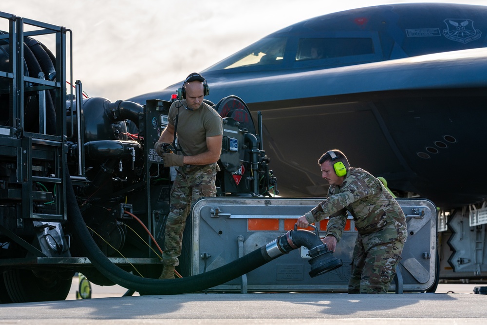B-2 Spirit makes historic appearance at Pease ANGB
