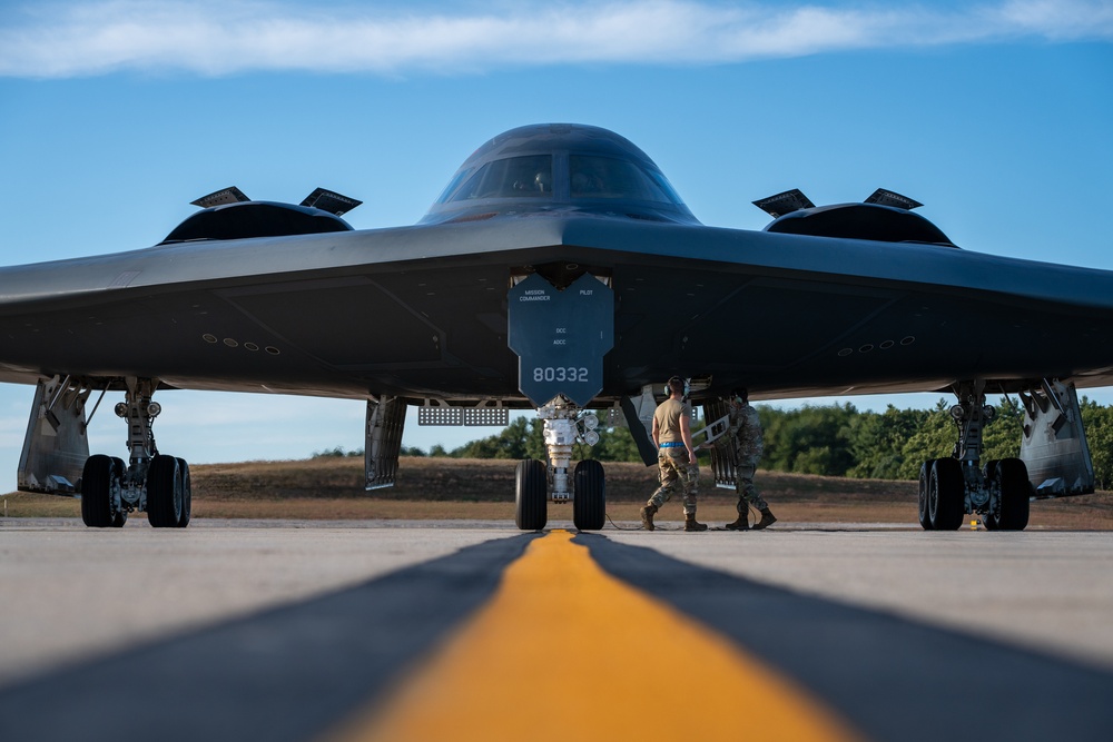B-2 Spirit makes historic appearance at Pease ANGB