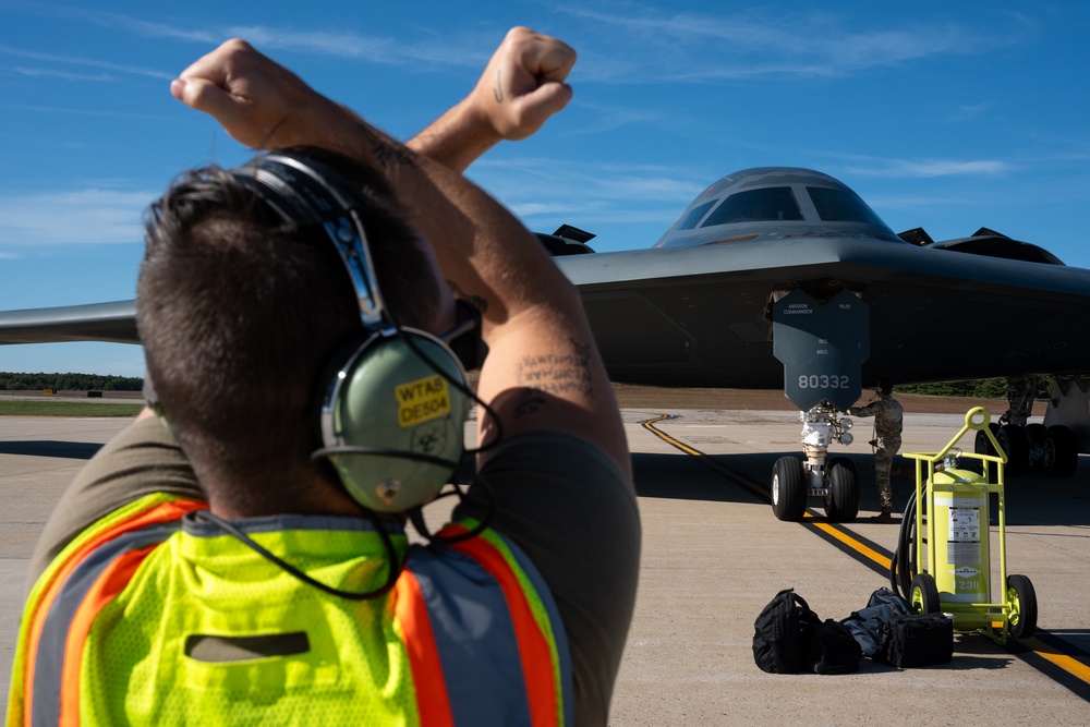 B-2 Spirit makes historic appearance at Pease ANGB