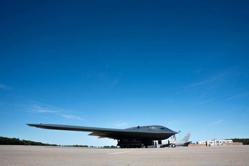 B-2 Spirit makes historic appearance at Pease ANGB
