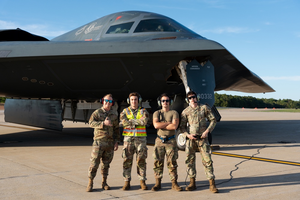 B-2 Spirit makes historic appearance at Pease ANGB