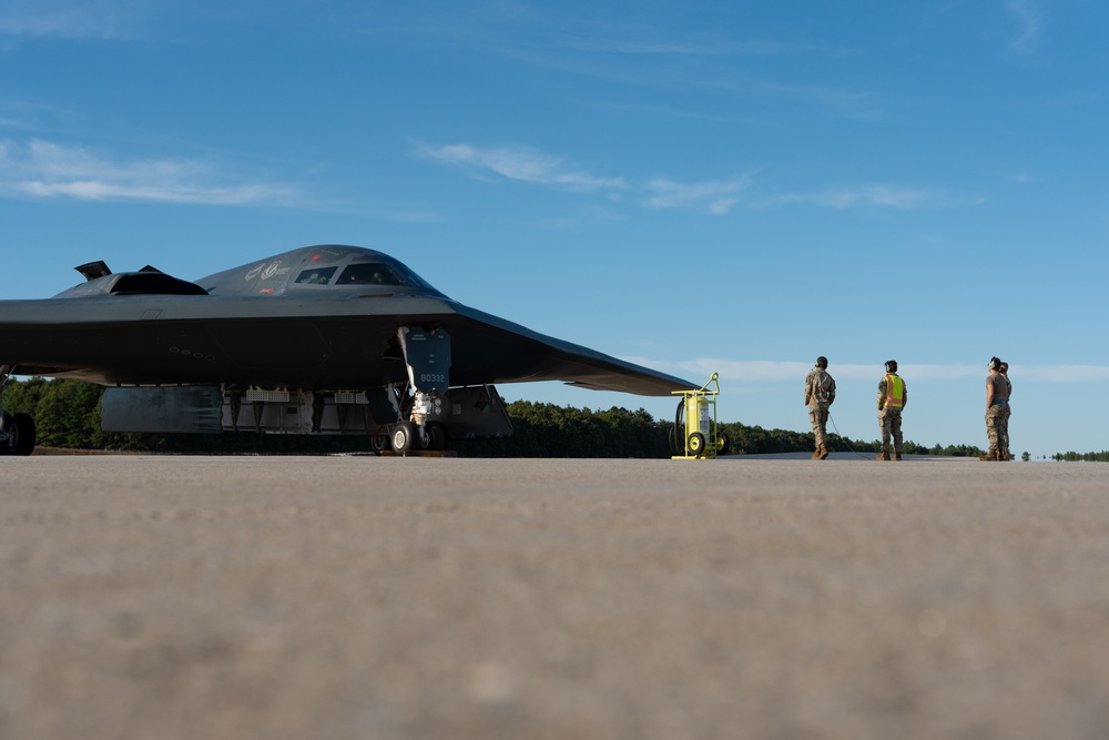 B-2 Spirit makes historic appearance at Pease ANGB