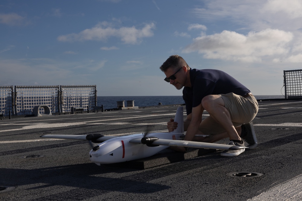 UNITAS 2025 Robotics and Autonomous Systems Hub aboard USS Cooperstown (LCS 23)