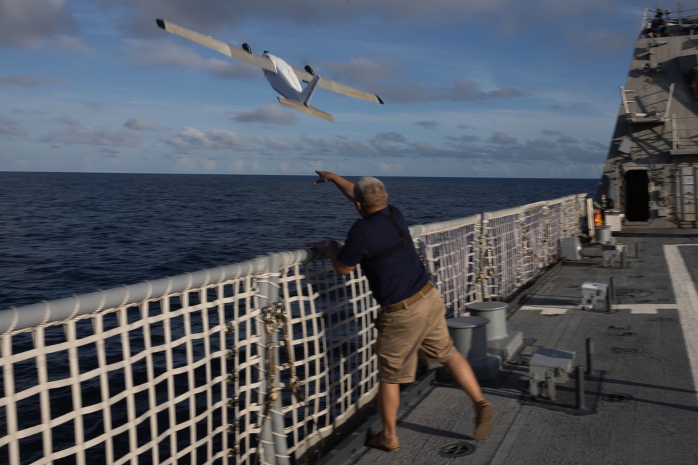 UNITAS 2025 Robotics and Autonomous Systems Hub aboard USS Cooperstown (LCS 23)