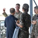 Air Transportation Working Group tours 735th AMS freight warehouse