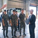 Air Transportation Working Group tours 735th AMS freight warehouse