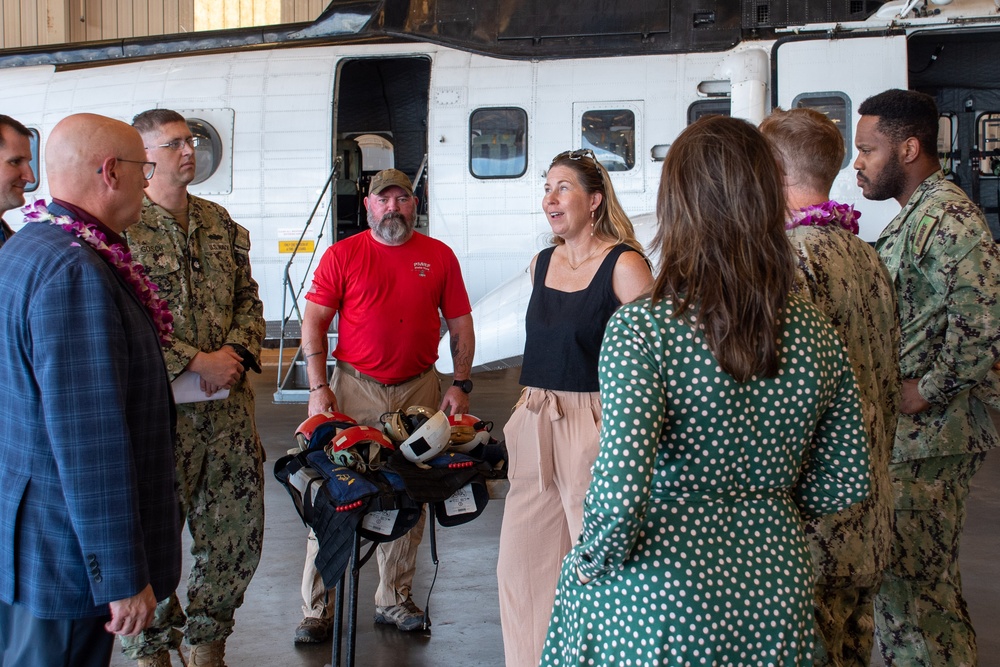 Honorable Dale R. Marks, Assistant Secretary of War (Energy, Installations &amp;amp; Environment)  Pacific Missile Range Facility