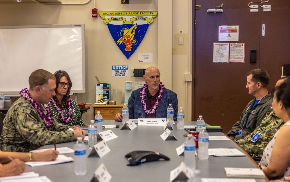 Honorable Dale R. Marks, Assistant Secretary of War (Energy, Installations &amp;amp; Environment)  Pacific Missile Range Facility