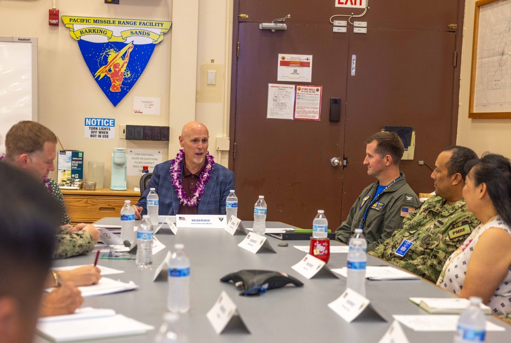 Honorable Dale R. Marks, Assistant Secretary of War (Energy, Installations &amp;amp; Environment)  Pacific Missile Range Facility