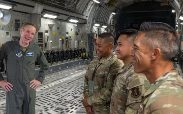 Eleventh Air Force leadership visits the 15th Wing