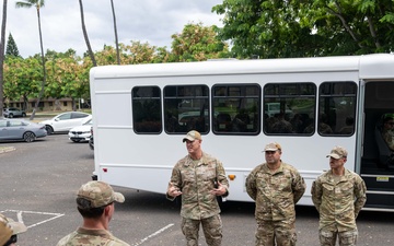 Eleventh Air Force leadership visits the 15th Wing
