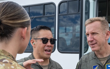 Eleventh Air Force leadership visits the 15th Wing