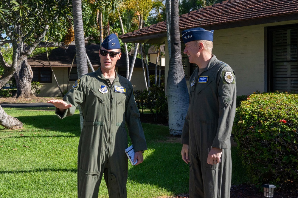 Eleventh Air Force leadership visits the 15th Wing
