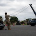 374 AW leadership attend 374 LRS vehicle rollover training