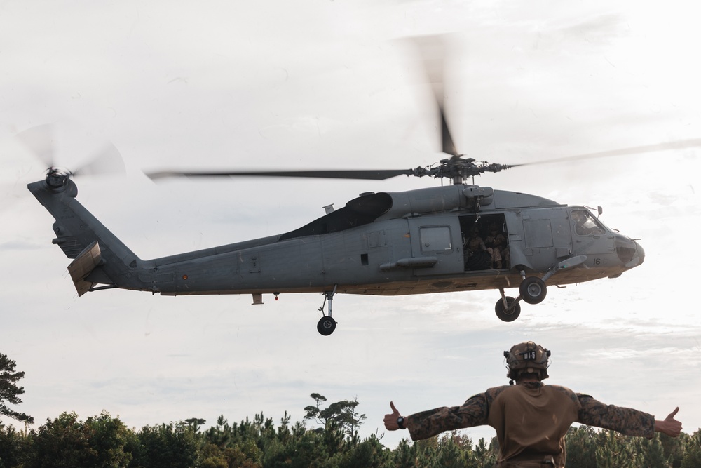 UNITAS 2025: Spanish marines conduct HRST training at MCB Camp Lejeune