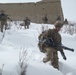 Soldiers in deep snow