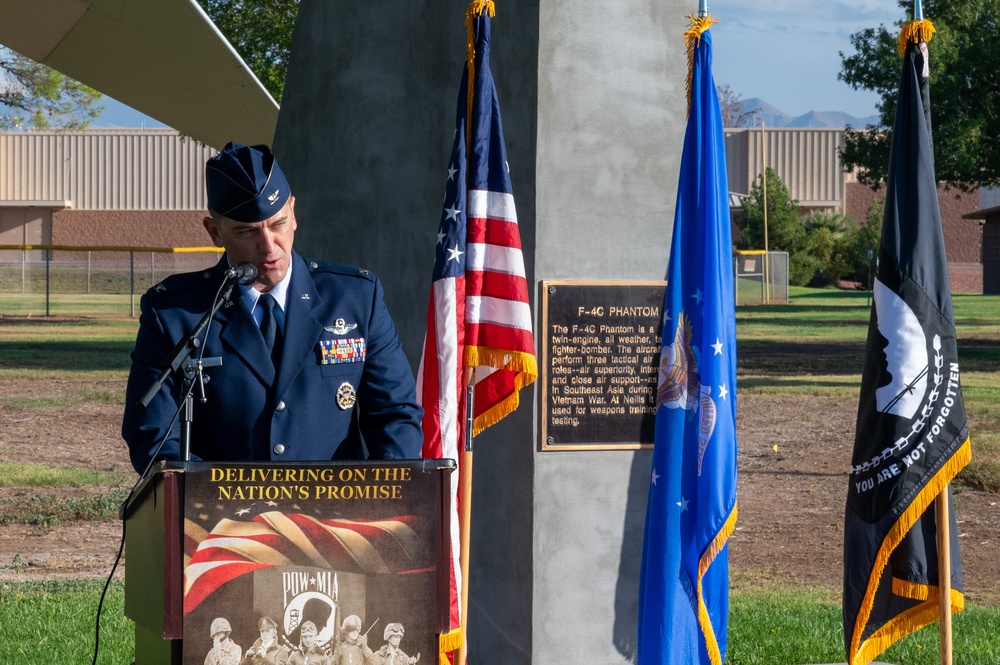 Nellis Honors National POW/MIA Recognition Day