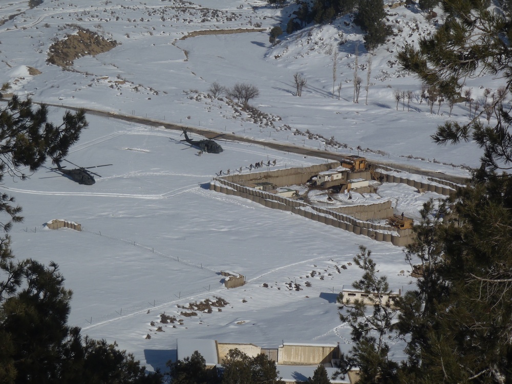 Visit to the Manscanari checkpoint