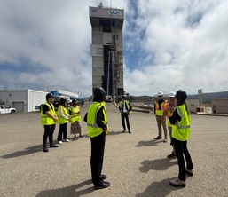 GoBiz, REACH leaders tour VSFB after 'Space Vandenberg' initiative announcement
