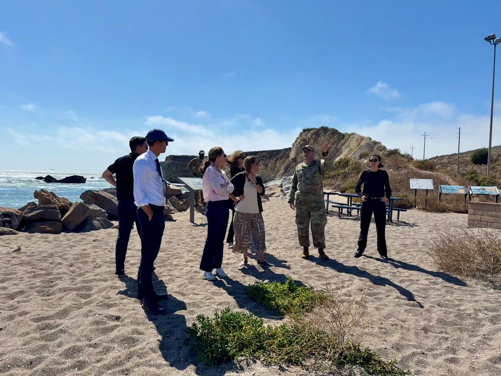 GoBiz, REACH leaders tour VSFB after 'Space Vandenberg' initiative announcement