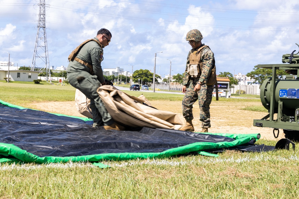 1st MAW Marines establish forward arming, refueling point on Camp Foster