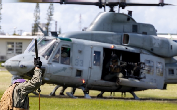 1st MAW Marines establish forward arming, refueling point on Camp Foster