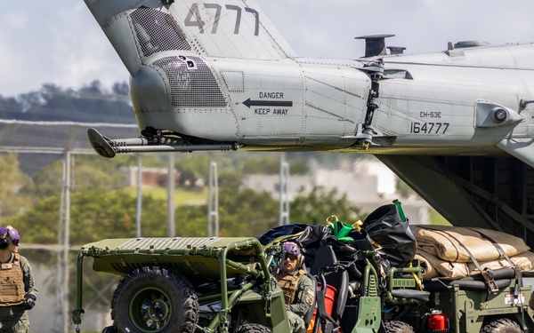 1st MAW Marines establish forward arming, refueling point on Camp Foster