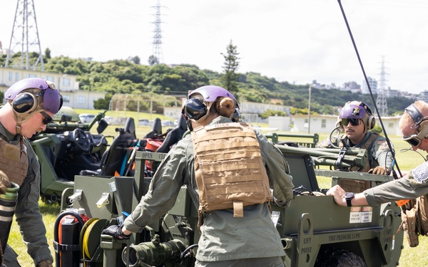 1st MAW Marines establish forward arming, refueling point on Camp Foster