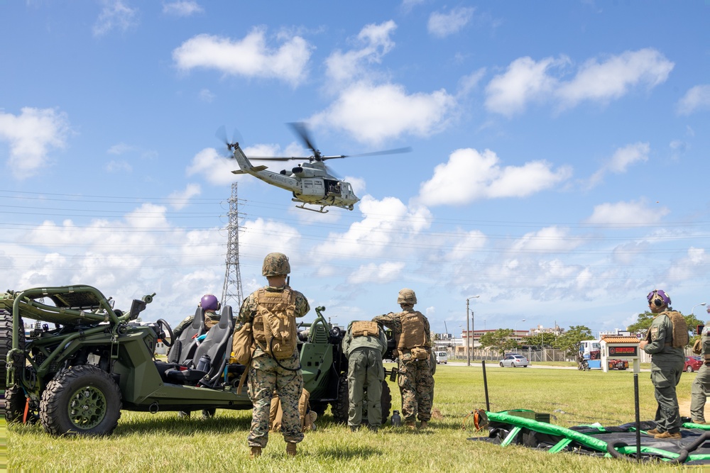 1st MAW Marines establish forward arming, refueling point on Camp Foster