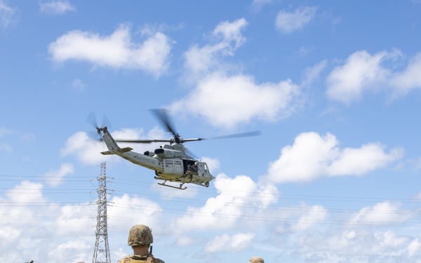 1st MAW Marines establish forward arming, refueling point on Camp Foster