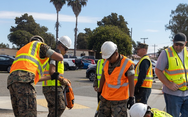 I MEF Marines participate in Operation Clean Sweep III at Camp Pendleton