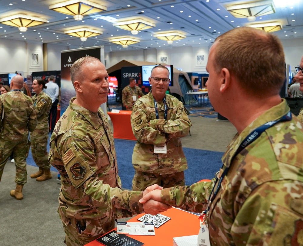 AFWERX Spark Street at the 2025 Air, Space and Cyber Conference