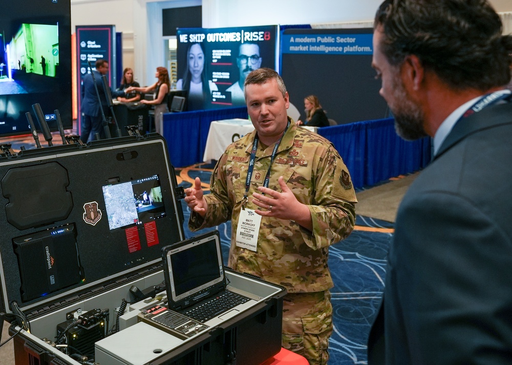 AFWERX Spark Street at the 2025 Air, Space and Cyber Conference