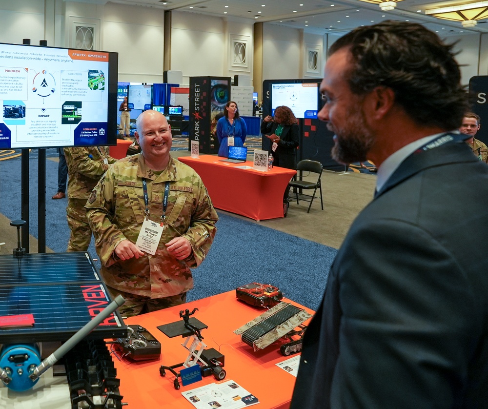 AFWERX Spark Street at the 2025 Air, Space and Cyber Conference