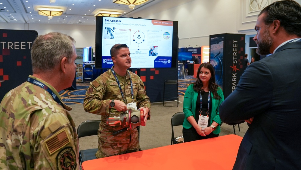 AFWERX Spark Street at the 2025 Air, Space and Cyber Conference