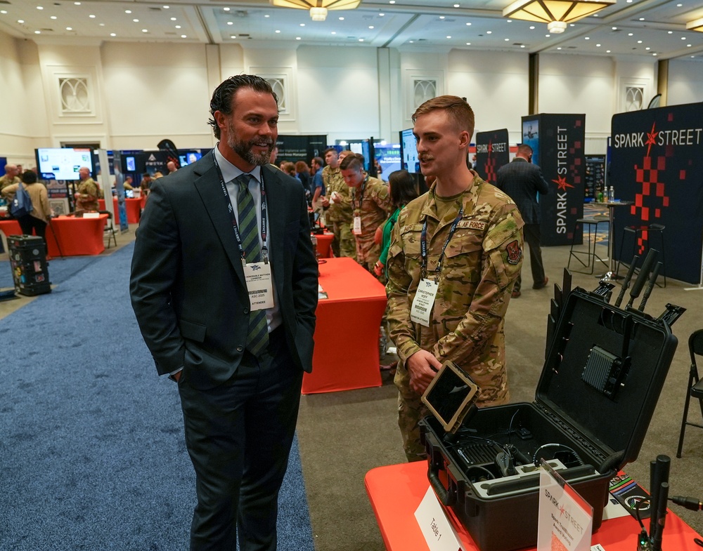 AFWERX Spark Street at the 2025 Air, Space and Cyber Conference