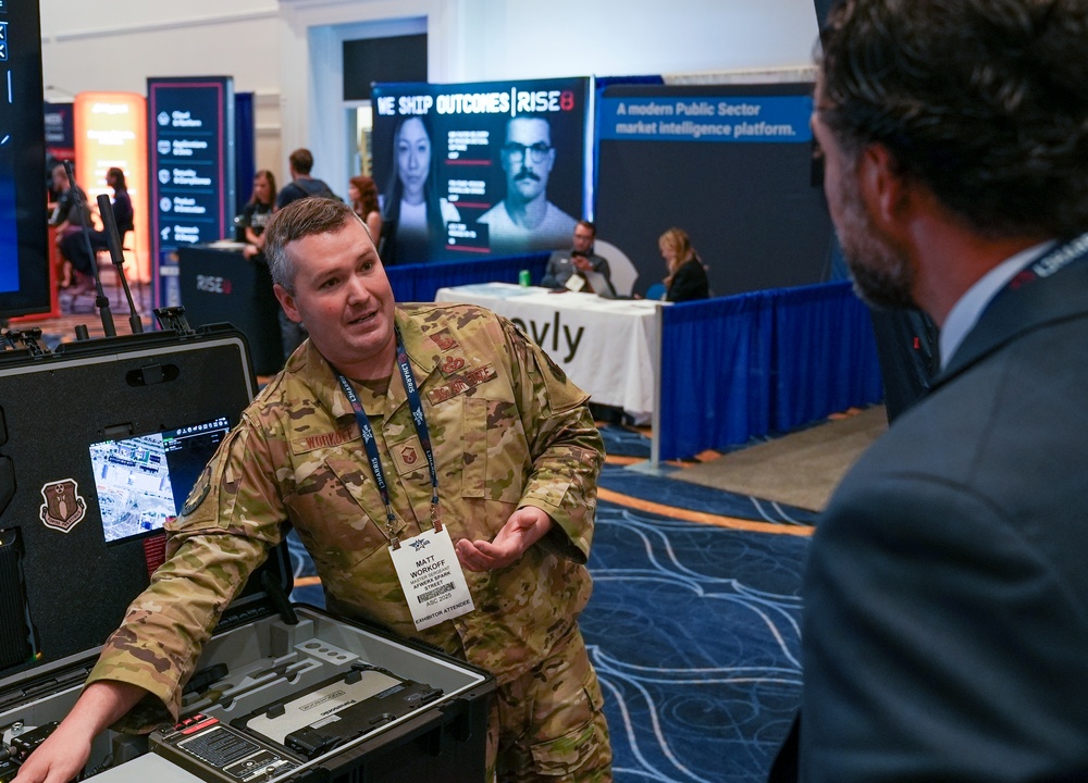 AFWERX Spark Street at the 2025 Air, Space and Cyber Conference