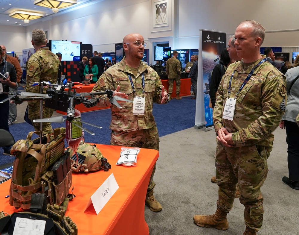 AFWERX Spark Street at the 2025 Air, Space and Cyber Conference