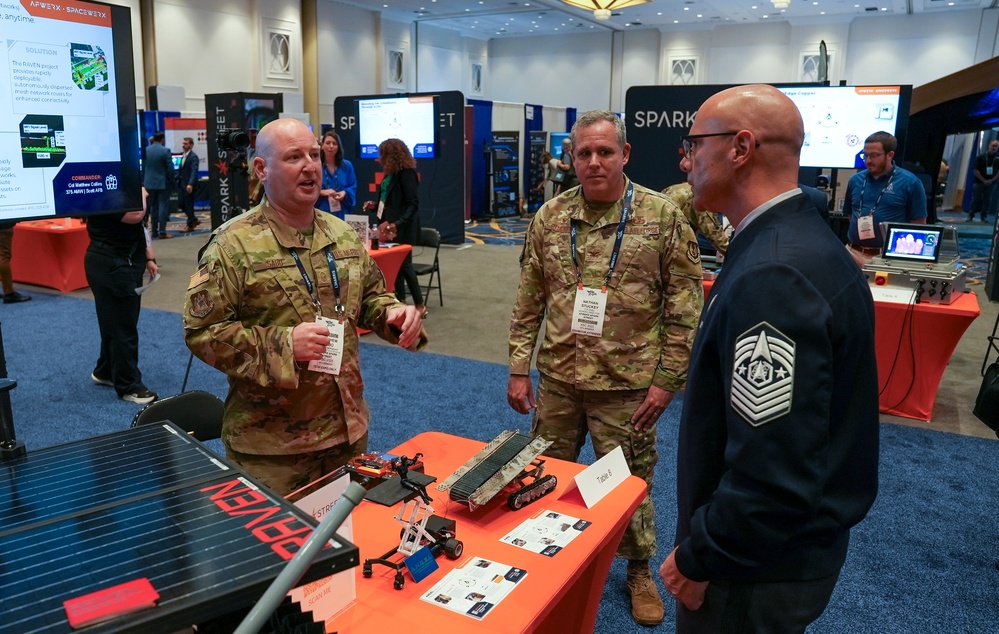 AFWERX Spark Street at the 2025 Air, Space and Cyber Conference