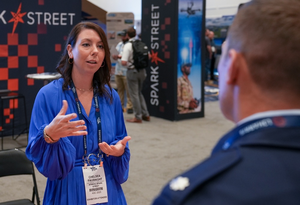 AFWERX Spark Street at the 2025 Air, Space and Cyber Conference