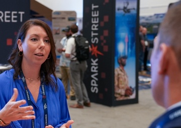 AFWERX Spark Street at the 2025 Air, Space and Cyber Conference