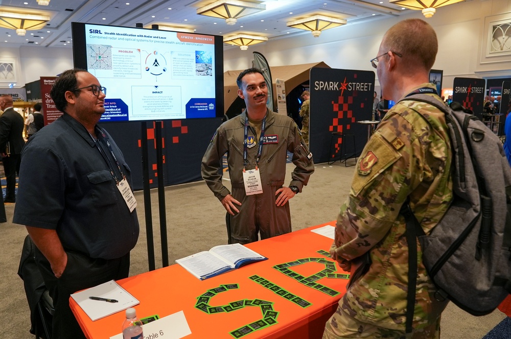 AFWERX Spark Street at the 2025 Air, Space and Cyber Conference