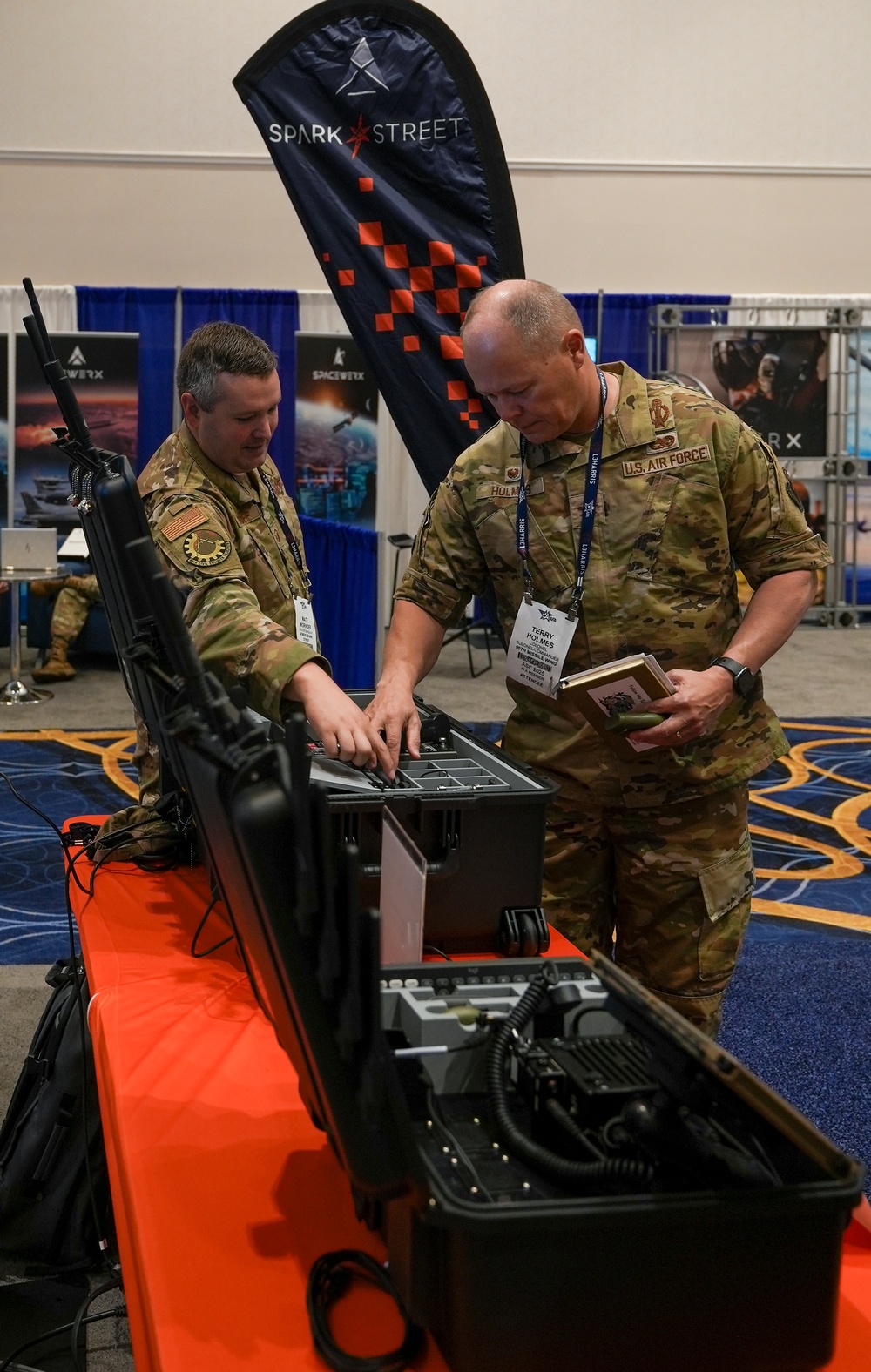 AFWERX Spark Street at the 2025 Air, Space and Cyber Conference