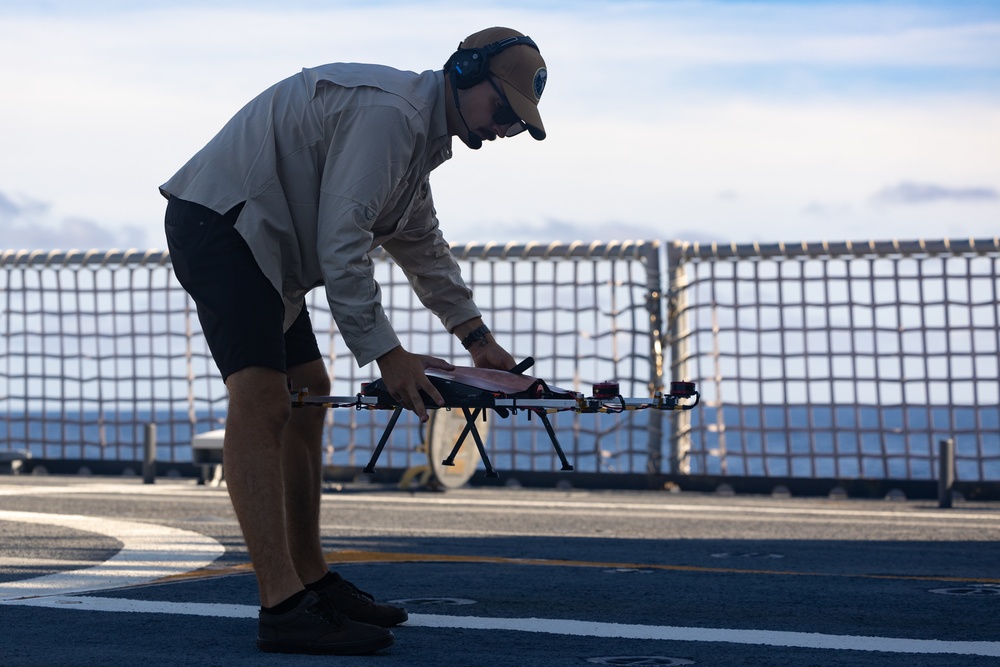 UNITAS 2025 Robotics and Autonomous Systems Hub aboard USS Cooperstown (LCS 23)